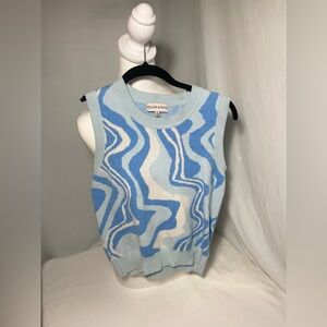 Short Sleeve Retro Sweater